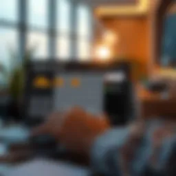 Visualization of mortgage calculator interface