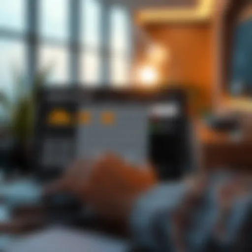 Mortgage Calculator Interface Overview Visualization of mortgage calculator interface