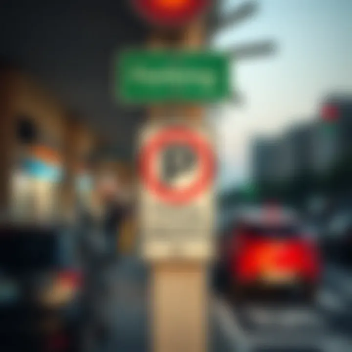 Essential Parking Regulation Signage in Dubai Parking regulation signage in Dubai