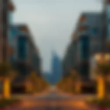 Exploring Prime Neighborhoods in Dubai A vibrant neighborhood in Dubai emphasizing prime locations