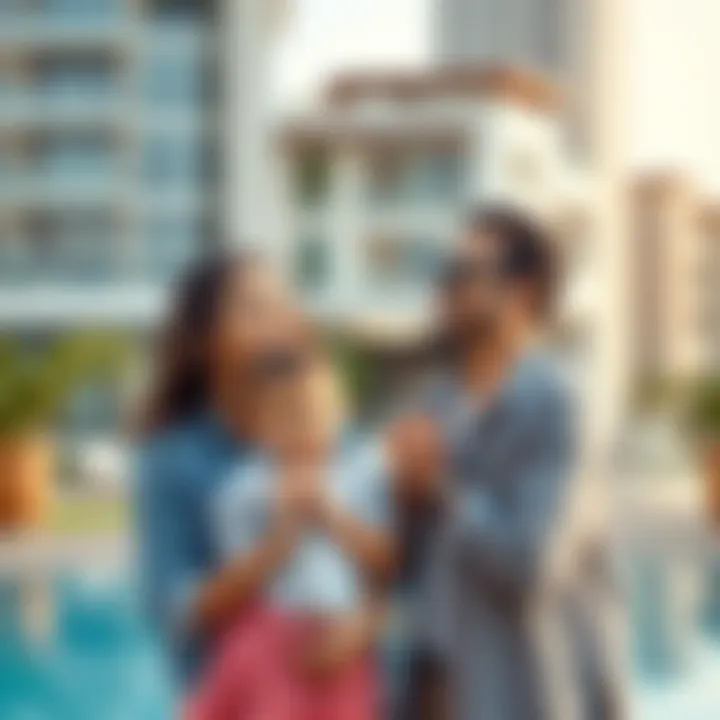 Family Life in the UAE A family enjoying life in the UAE, symbolizing successful relocation
