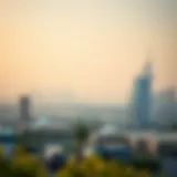 Scenic view of UAE skyline representing residence options