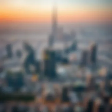 Dubai's Evolving Real Estate Landscape Overview of Dubai skyline with real estate developments