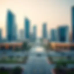 Overview of Academic City in Dubai showcasing modern architecture