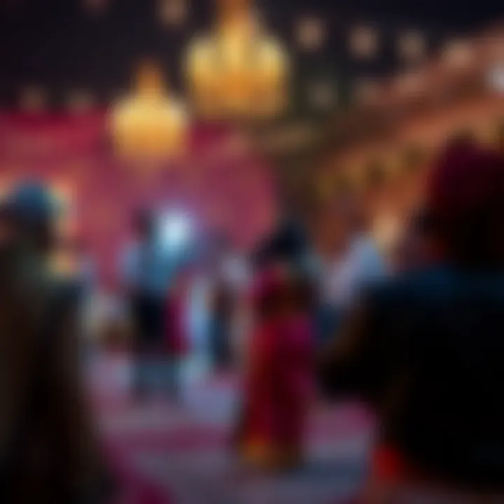 Cultural Event in Dubai Cultural event in Dubai highlighting traditional music and dance performances