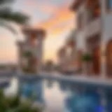 Stunning view of residential architecture in Tilal Al Furjan
