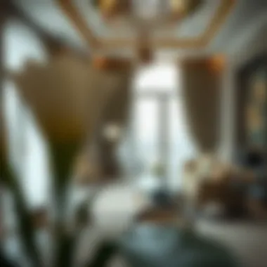 Luxurious Interior of Villa Yasmine Interior design elements that highlight luxury in Villa Yasmine