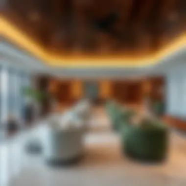 Luxurious Interior Amenities of Zenith Tower A1 Interior shot highlighting the luxurious amenities of Zenith Tower A1.